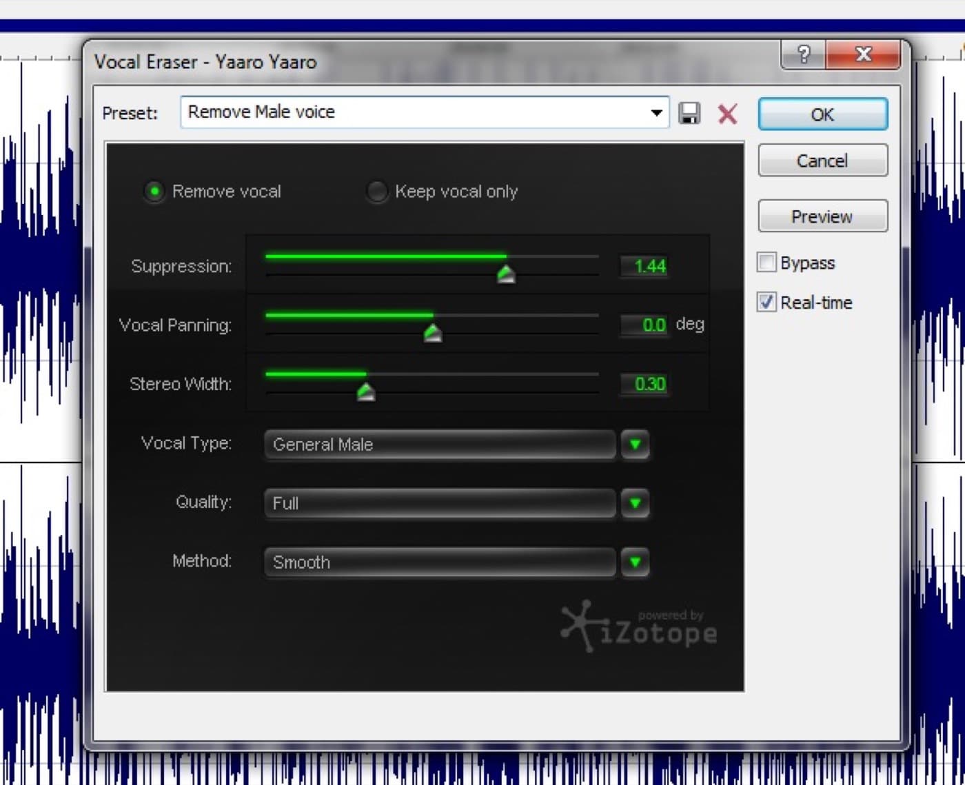 How to create a Karaoke track using Sound Forge