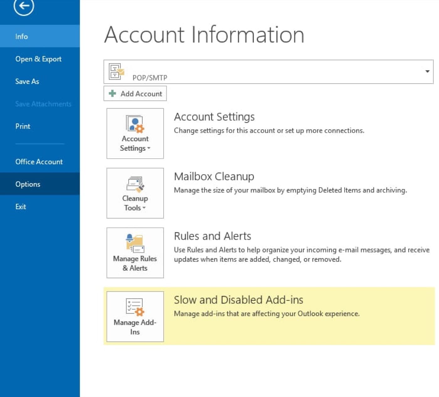 How to increase/decrease automatic send/receive email in outlook