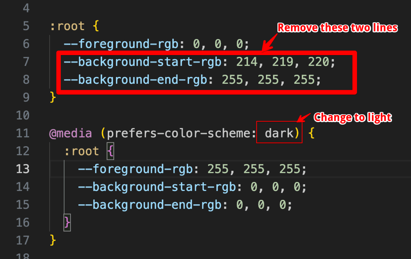 React Series #06: How to change the default dark theme in next.js project