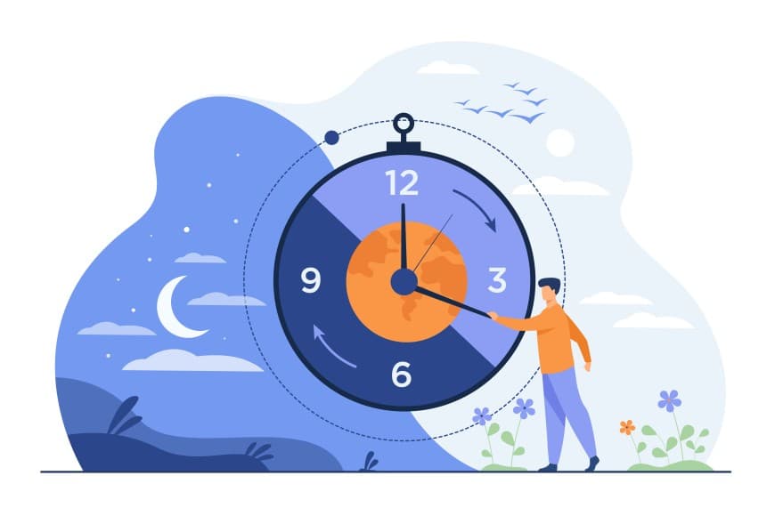 Why you need a physical clock when working?